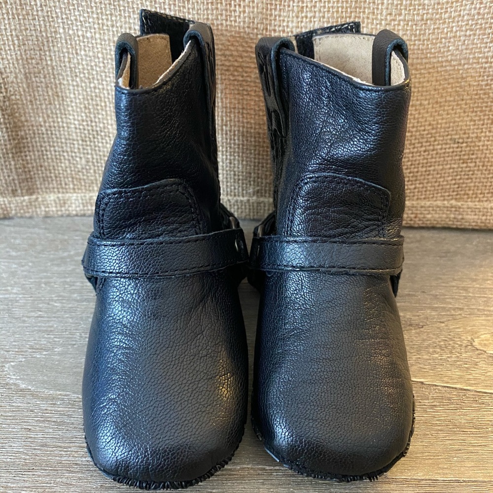 Small Frye Harness Booties